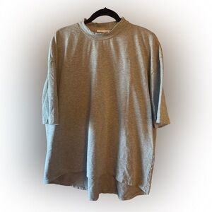 Zara Light Gray Short Sleeve Tee